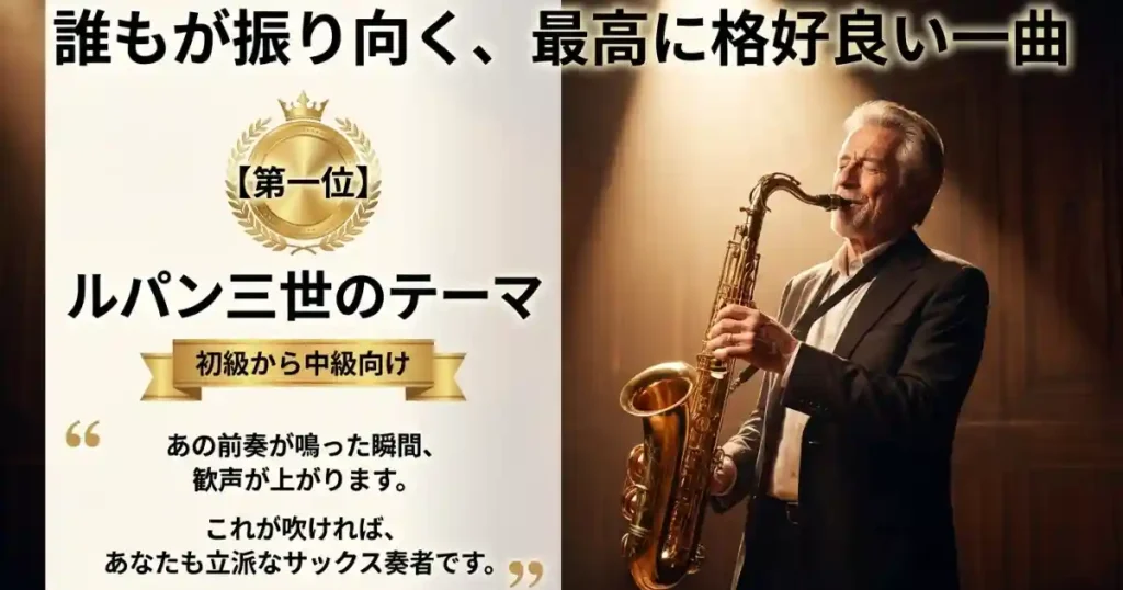 第1位：ルパン三世のテーマ'78